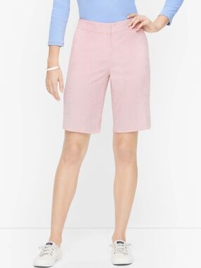 Talbots Seersucker The Perfect Shorts #3501